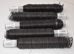 Lot of 5 Hillman Dark Annealed Wire 16 Gauge Stove Pipe Mechanic Hay Baling 2lb