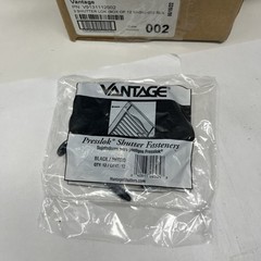 Vantage Presslok Shutter Fasteners Black 12-Pack Home Building Hardware New