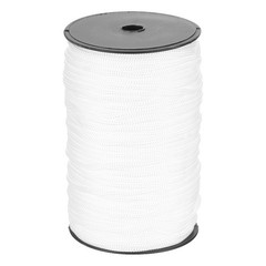 1/4 Inch Polypropylene Rope Braided Ropes, 328ft Nylon Rope White