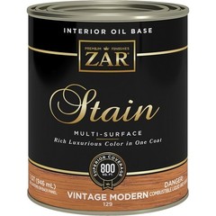 Zar 12912 Qt Vintage Modern 129 Wood Stain-1PK