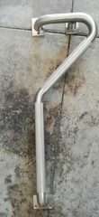 Handle Wall Mounted SAFTEY Railing KNURLED LH FOR STAIRS ~ V-5751-SS-K