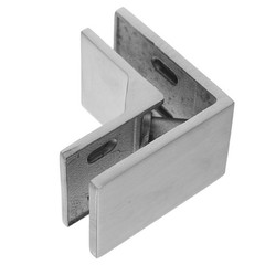 Stainless Steel Glass Railing Spigots 90 Degree Frameless Clamp Bracket for