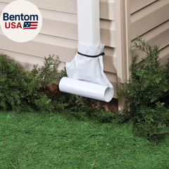 Vinyl Downspout Gutter/Drain Extension, 46” Long