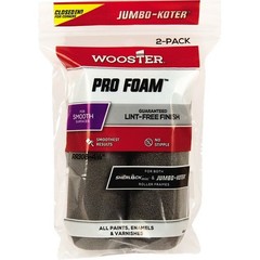 Wooster RR308 4-1/2″ Pro Foam Jumbo-Koter Closed-End Mini Roller Cover (2pk)