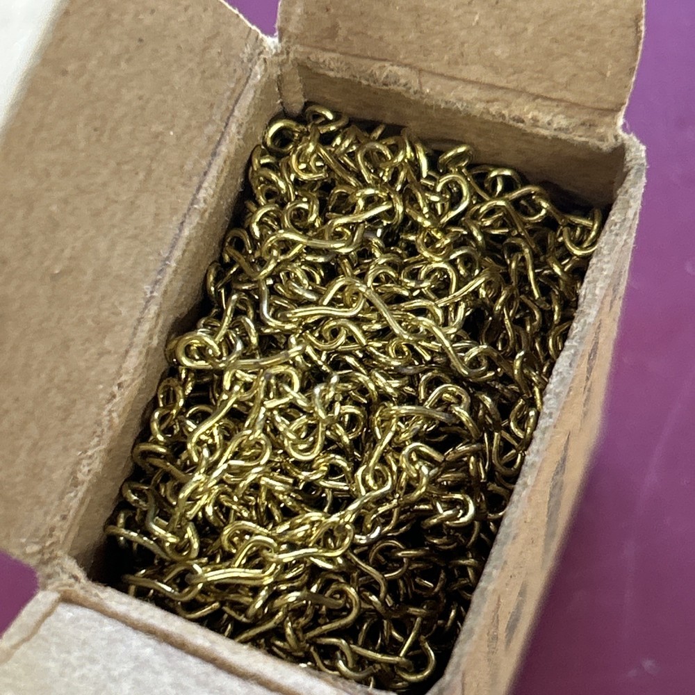 TURNER & SEYMOUR – NO. 24 SINGLE JACK CHAIN SOLID BRASS 50′