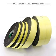 Self Adhesive Backed Foam Sponge Strip Roll Sheet Tape Sticky Seal EVA 10-100mm