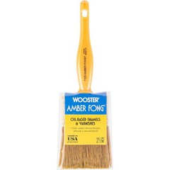 Wooster 1123 2-1/2″ Amber Fong Brown China Bristle Paint Brush
