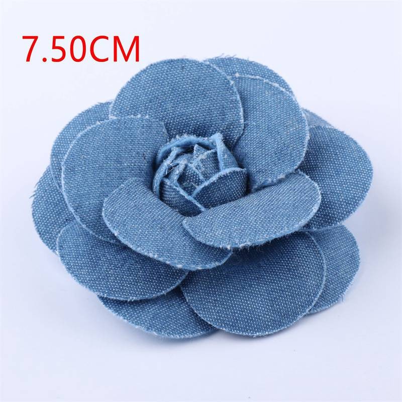 Ornamental Camellia Fake Flower 7.5/5.5/4.5/3. 10PC Factory in Stock Accessories