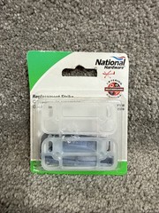 Screen/Storm Door Strike Plate, Zinc – N162-016 V1350 National Hardware