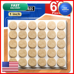 Ansible 60 Pcs Felt Furniture Pads 1 Felt Pads For Chair Leg Floor Protectors