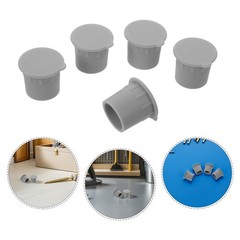 20pcs Pool Fence Hole Caps with Pull Tab – Low Profile Press-Fit Polypropylene