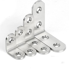 Right Angle Bracket Corner Brace Joint Shelf Support L Shape Stainless Steel