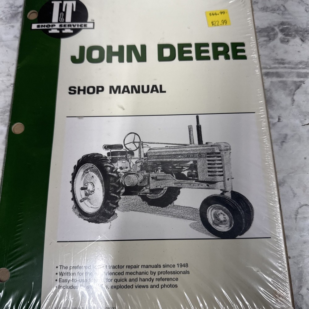 Tractor Manual For John Deere Series A – JD-4