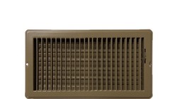 HBW RV and Home Brown Stamped Steel Floor Diffuser/Register with Damper 12″ X…