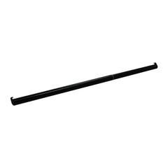 Project Source Closet Rod Black Steel Closet Rod 18-in x 1.25-in