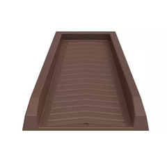 24 in. Brown Vinyl Splash Block