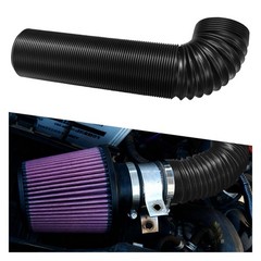 2.48 Inch Cold Air Intake Pipe, Flexible Stretchable Car Duct Tube with Lengt…