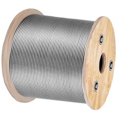 VEVOR T316 Stainless Steel Cable 1/8″ 7×7 Steel Wire Rope 500ft Cable Railing