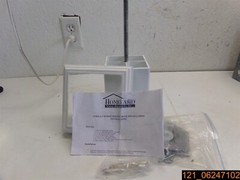 Homeland Vinyl Products 5″ x 5″ Super Gorilla Tower Mount Kit, FC12TPW001, White