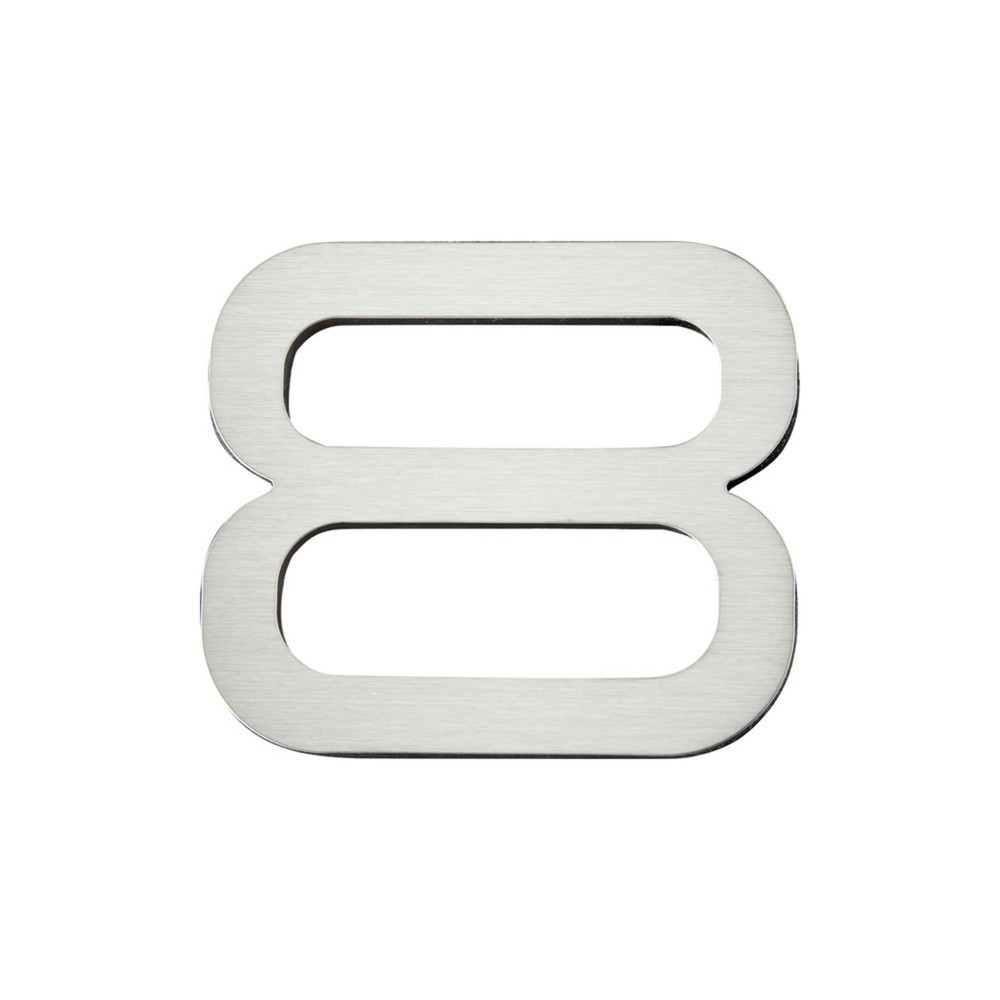 Paragon 4″ H Surface Mount House Number Stainless Steel