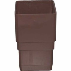 GENOVA Products RB203 Downspout Coupler, Brown MADE IN USA
