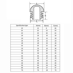 Domed Round Plastic – Black – Blanking End Cap Caps Tube Pipe Inserts 13mm-76mm