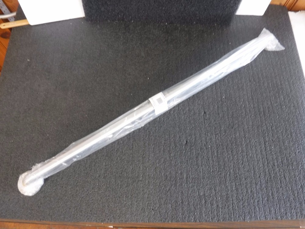 4WML9 Str Grab Bar, Satin, 42 In L, 1-1/4 Dia (T)