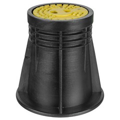 Gas Stop Tap Box Surface Box Stop Cock Box Valve Box with Cast Iron Lid h=268mm
