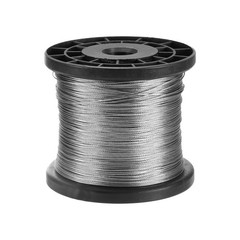 1/32″ 1000ft 304 Stainless Steel Cable Wire Rope with Reel 7 x 7 Strands