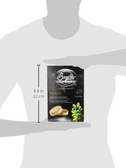 Strong Hickory Flavor Smoker Bisquettes for Smoking Meat & Beef Brisket 48 Pack