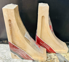 Waddell 1-3/4″ x 6″ x 9″ Lindenwood Corbels – Unfinished, Paint/Stain – 2-Pack