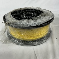 Twisted Polypro Rope 3/16″ Yellow 600’ Spool 650 Tensile strength