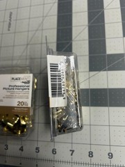 5-pack lot 20/PC National Hardware N260-113 picture hangers 50LB brass