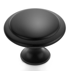 Ravinte 40 Pack Matte Black Kitchen Cabinet 1-1/6 in (29.3mm),