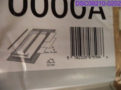 FRAMING ONLY Velux Fixed Curb Mount Skylight P/N EDL PK10 000A