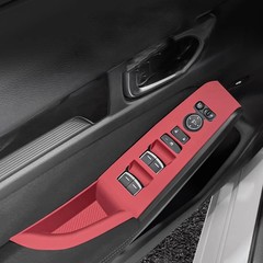 Temmis 4PCS Car Door Window Switch Panel Cover for Honda Civic 2022-2025, Aut…