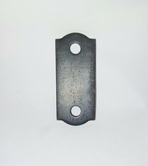 1 Weld on steel bracket tab flat plate 2 holes 3/8″ 3 1/2″ x 1 1/2″ x 3/16″