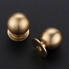 Ravinte Decor 12 Pack Champagne Bronze Cabinet Knobs, Round