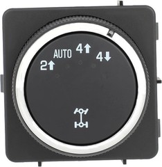 4×4 4WD Push Button Switch, Black, Compatible with 2007 Avalanche, Silverado, Su