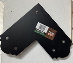 Simpson Strong-Tie Outdoor Accents Mission Collection ZMAX, Black Powder-Coated