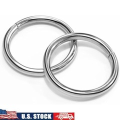 10 Pack 1 Inch O Rings Webbing Straps Bags Collars Hardware DIY Projects New