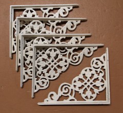 1-SHELF BRACKET,ORNATE SHELF BRACE,GARDEN AND HOME DECOR,ALL OCCASION GIFT, B-30
