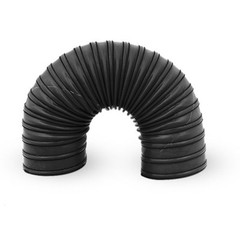 60mm / 2.36″ Silicone 2 Ply Black Air Ducting Flexible Duct Cold & Hot Air