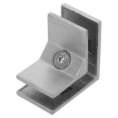 Stainless Steel Glass Railing Spigots 90 Degree Frameless Clamp Bracket for
