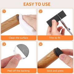 Furnimate Felt Furniture Pads 300 Pieces Furniture Pads For Hardwood Floors