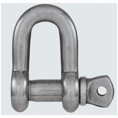 D Shackle, Stainless Steel, 3/8 In. – N100-356