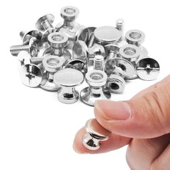 SWZHAI 12 Pcs Mini knobs for Jewelry Box, Small Drawer 11.5*10.5mm, Silver