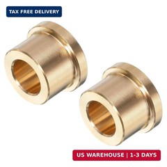 uxcell 2pcs Flange Sleeve Bearings 3/8″ Bore x 5/8″ OD x 1/2″ Length x 3/4″ Flan