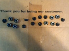 18 Of Hillman Part # 59037 Black 7/16 Push nut