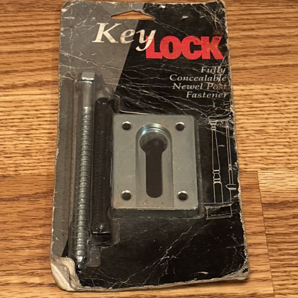 KeyLock Fully Concealable Newel Post Fasteners 6283 Made in USA